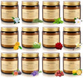 12 Pcs Scented Candles with Added Natural Essential Oils, 3.05oz, Suitable for Various Festivals, Parties, Yoga, and Home Scene. by TLNFHRPI