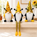 Bee Gnomes 3Pcs Fall Decorations for Home Sunflower Bee Gifts by AllaboutGnomesDecor
