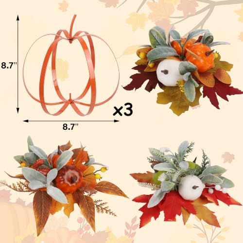 winemana Fall Centerpieces for Tables Thanksgiving Tabletop Decorations - Image 2