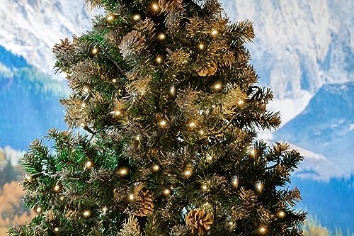 Novelty Lights 5 Feet 10 LED String Light, Warm White Short Fairy Lights - Image 4