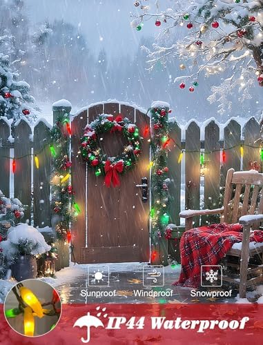 13.6FT Christmas Chili Pepper String Lights, 35 LED Bulbs, Plug in - Image 3