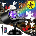 2026 Brighter Halloween Projector Lights,FLITI 19HD Slide (Ocean Wave & Patterns),11 Themes Waterproof Holiday Projector with Remote for Halloween,Christmas Decorations Outdoor or Indoors by Unknown
