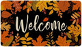 Fall Door Mat,Fall Maple Leaf Welcome Doormat Outdoor,Thanksgiving Non-Skid Floor Mat Autumn Kitchen Decoration Door Mats Bedroom Doormats 17x30 inch by Eikunn