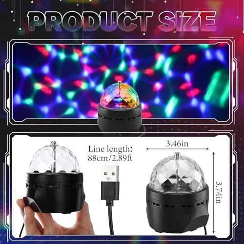 Preboun 3 Pcs Water Effect Projector Light LED Waterproof Remote,Crystal - Image 6