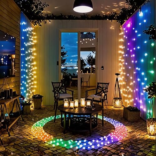 10FT Color Changing String Lights Outdoor LED Patio Lights - Image 7