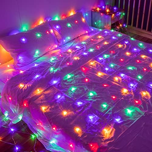AWQ 360LED 13.1ftx6.6ft String Lights Christmas Net Mesh Lights Multicolor - Image 2