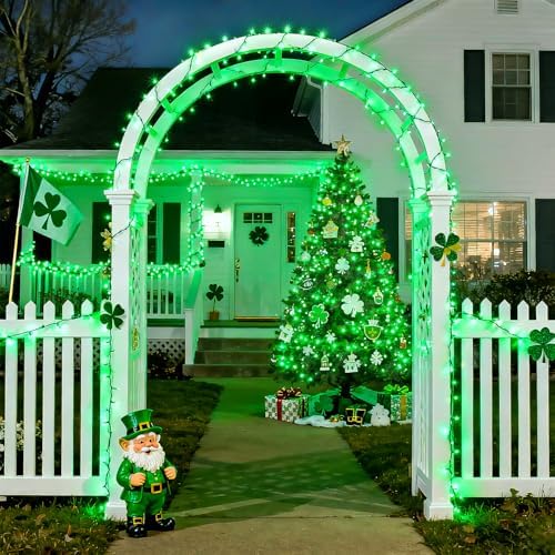 JMEXSUSS 1000 LED Green Christmas Lights Plug in, 328ft Halloween Lights - Image 3