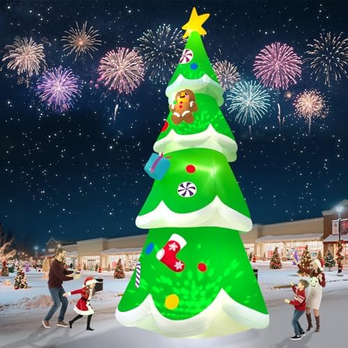 20FT Christmas Tree Inflatable, Kalolary Giant Christmas Yard Inflatables - Image 7