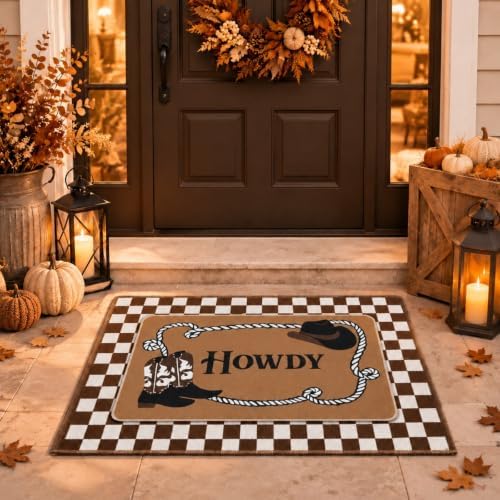 24" X 36" Western Howdy Layered Doormat Set for Front Door - Image 4