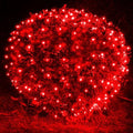 Meteds LED Christmas Net Lights Outdoor,120 LED 6ftx4ft Connectable Waterptoof Christmas mesh Lights for Bushes Fence Tree Shrub Yard Garden Outdoor Christmas Decorations(Red) by Meteds