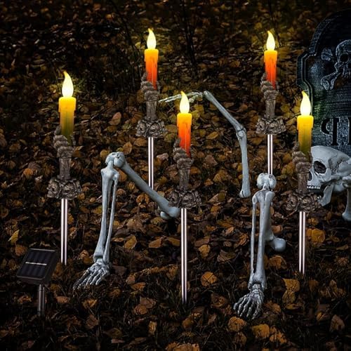 Halloween Decorations Outdoor, Solar Pathway Lights, 20 Pack - Image 6