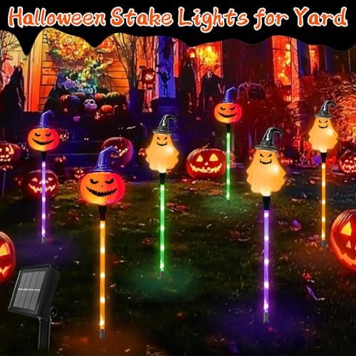 Halloween Decorations Outdoor Solar Garden Stake Lights Halloween Lights - Image 6