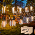 50FT ST38 Outdoor String Lights with 25 1W Plastic Shatterproof Bulbs by Pogestrand