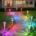 Eyrosa Solar Outdoor Lights, 15 Pack Solar Pathway Lights Outdoor Waterproof, Stake Lighting for Garden Yard Path Walkway Driveway Patio Lawn Decor,Color Changing by EYROSA