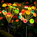 Solar Garden Lights Decorative,2 Pack 24LED Solar Powered Mushroom Lights Outdoor, Gifts for Women Birthday Mothers Day, Mushroom Flower Light Yard Decor Outside Waterproof for Lawn Porch Patio by KohlrabiDecor