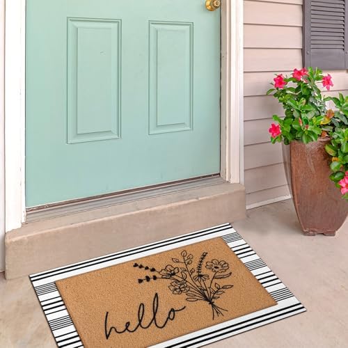 Tinideya 2 23.6 X 35.4 Inches Wildflower Black White and Brown - Image 5