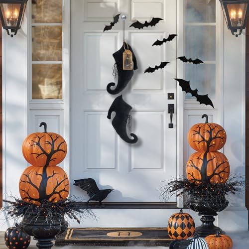 Vintage Halloween Decorations Hanging Ornaments for Wreath & Indoor Window Decorations - Image 4