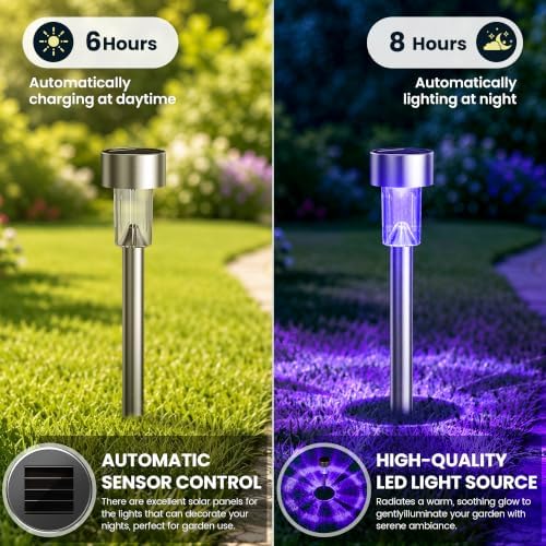GIGALUMI Solar Halloween Lights Outdoor Waterproof 20-Pack Halloween Decor - Image 5