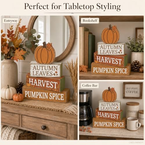 Harvest Pumpkin Fall Decor, Fall Decorations for Home - Image 6