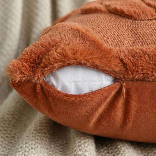 AVOIN colorlife Caramel Fall Pumpkin Throw Pillow Covers 18x18 Inch 2PC - Image 7