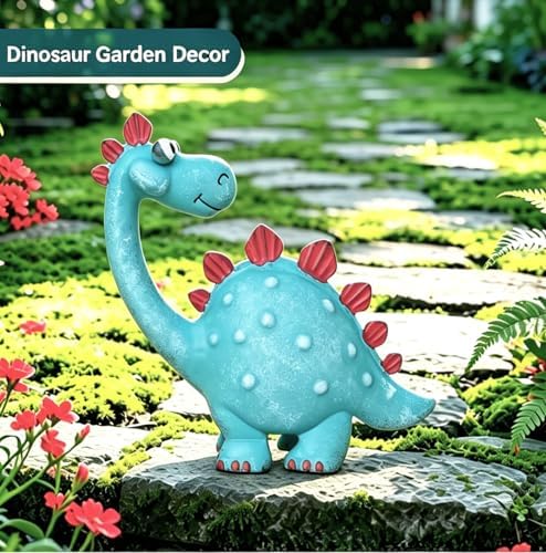 Metal Dinosaur Garden Statues Decor - Image 3