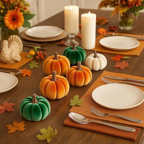 ShellKingdom Artificial Pumpkin for Halloween Thanksgiving Decoration - Image 4