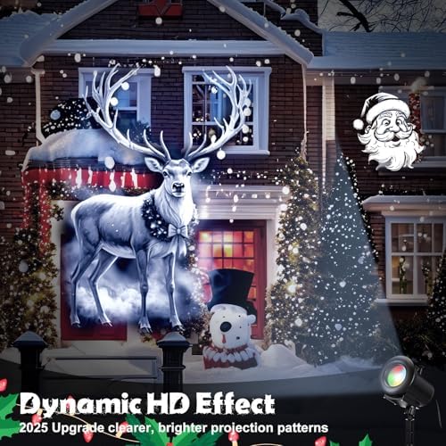 Aurelema 12 in 1 Halloween and Christmas Projector Lights - Image 5