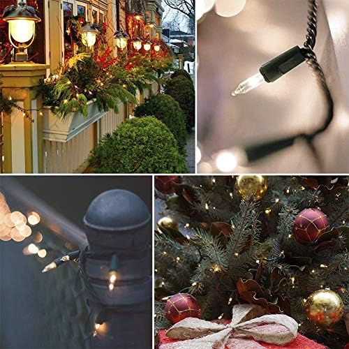 Hopolon Warm White Christmas Mini Lights, 2 Pack 100 Count 23FT - Image 5