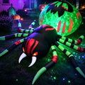 11FT Halloween Inflatables Giant Spider Blow Ups Outdoor Decor Yard Lawn by Unknown