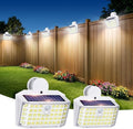 LUHLEE Clip on Solar Fence Lights Outdoor, 176 LED Motion Sensor Lights by LUHLEE