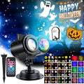 Halloween Projector Lights Outdoor, Snowflake Christmas Projector Lights by Wilux