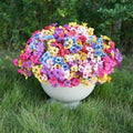 24 Bundles Artificial Flowers for Outdoor Faux Plants for Spring Summer Decoration, UV Resistant Realistic Silk Plastic Fake Flowers Garden Porch Patio Balcony Yard Front Home Decor by StymedecaArtificialFlowers