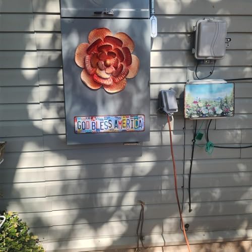Vintage God Bless America Metal Tin Signs Wall Decor - Image 3