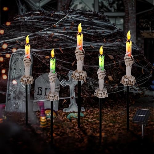 Halloween Decorations Outdoor, Solar Pathway Lights, 20 Pack - Image 5