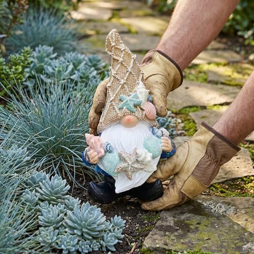 Leekung Garden Gnomes Statues - Outdoor Funny Garden Decor - Ocean Gnomes for Indoor/Outdoor, Beach, Patio, Lawn, Yard, Porch, Bookshelf Gifts - Image 5
