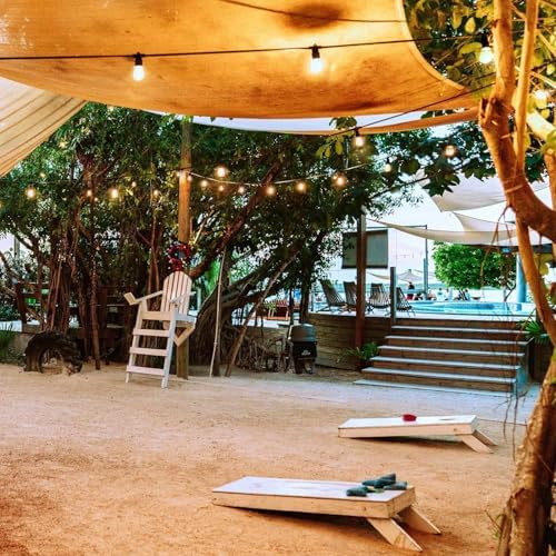 96FT LED Outdoor String Lights with S14 Shatterproof Plastic Bulbs (30+4 Spare) – ETL Listed IP65 Waterproof Heavy-Duty Patio Lights for Backyard, Bistro, Cafe Outdoor Lighting - Image 3