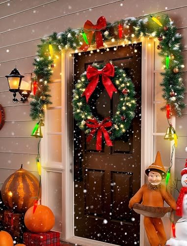 13.6FT Christmas Chili Pepper String Lights, 35 LED Bulbs, Plug in - Image 6