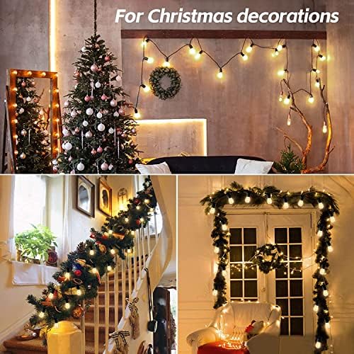 BRIMAX 24.6Ft USB Powered String Lights,10 LED Bulb Waterproof&Shatterproof - Image 6