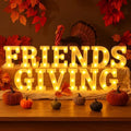 Honoson 13 Pcs Friendsgiving Party Decorations Friendsgiving Lights up Sign by Honoson