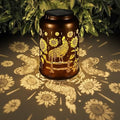 Rooster Solar Lanterns Outdoor Waterproof Garden Decor Gifts for Women by Tepaken