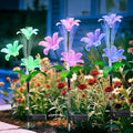Landscape Path Lights; Solar Garden Lights Outdoor Waterproof Flowers Light by createyourdreamgarden