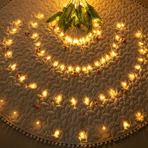 AWQ 200 LED 9.8ftx6.6ft String Lights Net Mesh Christmas Lights Warm White - Image 4