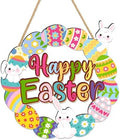 Britimes Welcome Door Sign, Wooden, for Front Door, Easter Spring by Britimes