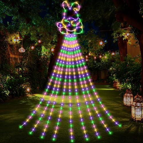 Huquary Easter Bunny Waterfall String Lights Led, 2 ft - Image 4