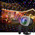 Christmas Halloween Projector Lights Outdoor,Indoor 15 Colors Snowfall Rotating Falling Snow Projector with Remote and Timer,Waterproof Landscape Lights for Home Yard Garden Window Christmas Decor by ARGIGU