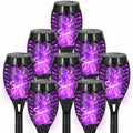 8 Pack Solar Pathway Lights Outdoor, Solar Torches Lights Halloween Decor by SPRKLINLIN