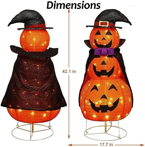 Lulu Home 3.5FT Light Up Halloween Decoration, 60 LED - Image 2