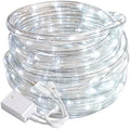 20ft Rope Lights For Outside, Connectable & Flexible Tube Lights with 8 Modes Controller,Waterproof White LED Rope Lighting for Deck,Garden,Pool,Patio,Bedroom, Indoor & Outdoor Landscape Strip Light by CHORLED