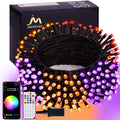 JMEXSUSS Color Changing String Lights for Halloween, 66ft 200 LEDs, RGB by JMEXSUSS