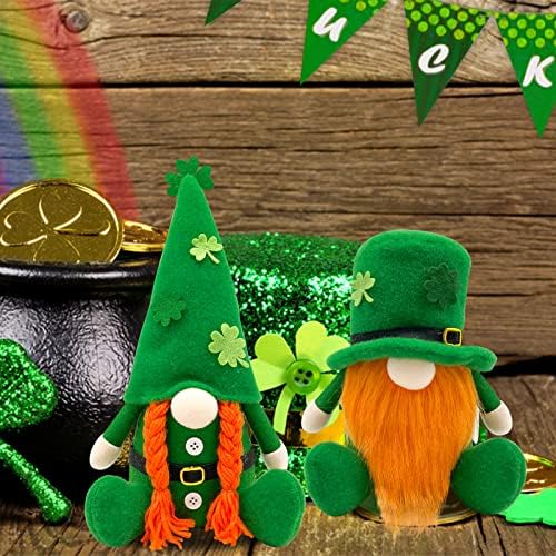 St Patricks Day Decorations - St Patricks Day Leprechaun Gnomes - Image 5